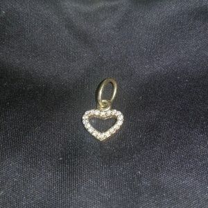 Pandora 14K Gold Diamond Heart "Be My Valentine"